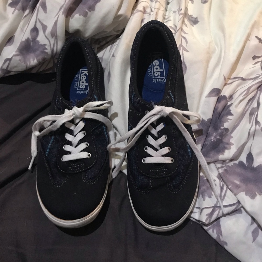 Blue/Black Keds Ortholite Woman’s 8